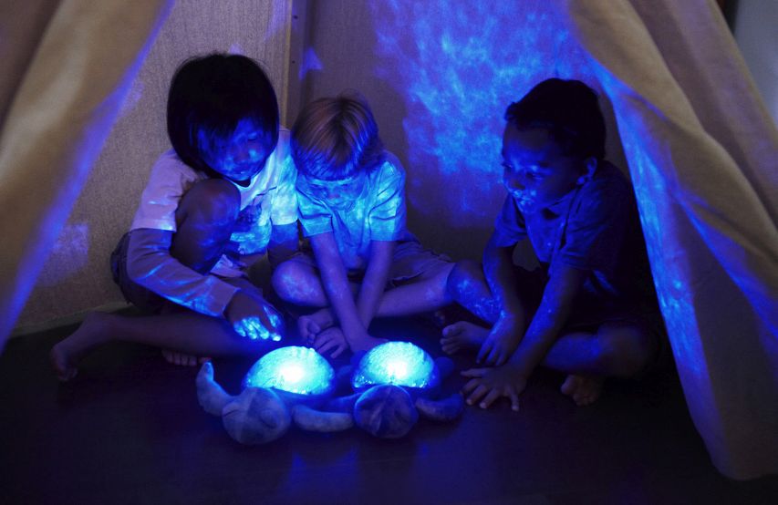 lampki nocne projektory